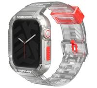Custodia per Apple Watch 45mm Skinarma Saido Trasparente