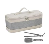 Custodia per asciugacapelli da viaggio - portatile per asciugacapelli | lisciante durevole | per capelli di grande capacità | Potente custodia per attrezzi | Beut per