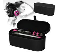 Custodia per asciugacapelli, in pelle PU, custodia rigida per asciugacapelli Dyson Supersonic, borsa da viaggio portatile per asciugacapelli