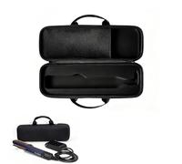 Custodia per aspirapolvere Dyson Airstrait HT01, custodia rigida per piastra per capelli, impermeabile, antigraffio e organizzata, per accessori potenti, colore nero, solido, durevole e organizzato