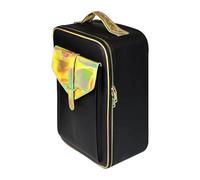 Custodia per attrezzi da parrucchiere in pelle PU di grande capacità, per saloni essenziali e da viaggio, organizer professionale in pelle PU