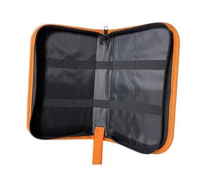 Custodia per attrezzi per accessori di saldatura e utensili manuali compatti, borsa organizer con cerniera con elastici e profilo per riporre gli attrezzi, piccolo organizer per riparazioni, accessori