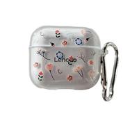 Custodia per auricolari a forma di fiore casuale per cuffie Lenovo LP40S TWS, custodia protettiva per