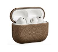 CUSTODIA PER AURICOLARI ACCEZZ SH00089287 - Compatibile Apple AirPods Pro 3, Vera pelle