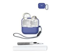 Custodia per auricolari Anker Soundcore AeroClip Open-Ear clip-on, morbida protezione, custodia in silicone BOVUGAC con portachiavi, kit di pulizia e cordino per auricolari Anker Soundcore AeroClip -