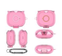 Custodia per auricolari Beats Powerbeats Pro 2, in TPU, morbida, antiurto, a prova di caduta, per Beats Powerbeats Pro 2 (rosa trasparente)