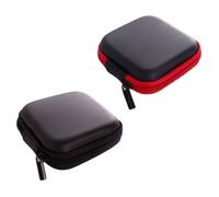 Custodia per auricolari con cerniera liscia e rotonda per un facile accesso, mini custodie compatibili con le migliori marche tra cui Apple, Samsung