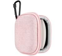 Custodia per auricolari Geekria Shield, compatibile con Sony WF-1000XM6, WF-1000XM5, LinkBuds Open/Fit/Clip, WF-C710N, WF-C700N, borsa da viaggio rigida con tasca in rete (rosa)