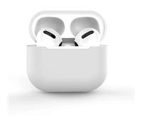 CUSTODIA PER AURICOLARI HURTEL Custodia in silicone per AirPods 1 e 2, Bianco