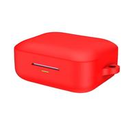 Custodia per auricolari in silicone morbido per Buds Air7 con clip a moschettone Protezioni complete del corpo Ritaglio preciso Porta di ricarica Accesso Copertura protettiva