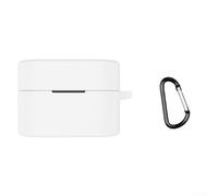 Custodia per auricolari in silicone resistente all'acqua per Sony WF-1000XM6 con ritagli precisi per un'integrazione perfetta del dispositivo (bianco)