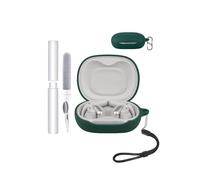 Custodia per auricolari JBL Sense Pro, resistente agli urti, impermeabile, morbida e sottile copertura in silicone con cordino, portachiavi e kit di pulizia, verde