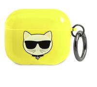 CUSTODIA PER AURICOLARI KARL LAGERFELD Choupette per AirPods 3, Giallo