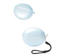 Custodia per auricolari OnePlus Buds 4, yystao custodia morbida in TPU compatibile con OnePlus Buds 4, con cordino, antipolvere, antiurto e durevole, trasparente