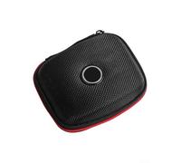 Custodia per auricolari per KZ ZS10 Pro ZSN ED9 - per custodia rigida in pelle PU premium - Protezione antiurto per cavi monitor in-ear - Portatile 9,5 x 8 x 4 cm (nero)