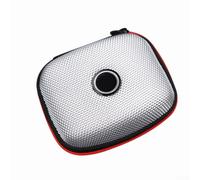 Custodia per auricolari portatile con robusta cerniera per KZ ZS10 Pro ZSN ED9 ZST, ideale per cuffie e cavi (argento)