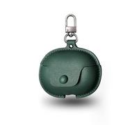 Custodia per auricolari senza fili JBL Tune Beam 2, in pelle PU morbida, include un moschettone, a prova di goccia, impermeabile, leggero e portatile, colore: nero