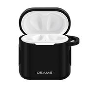 CUSTODIA PER AURICOLARI USAMS Custodia in silicone per Huawei FreeBuds 2 e FreeBuds 2 Pro, Nero