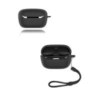 Custodia per auricolari wireless JBL Endurance Race 2, custodia protettiva yystao in morbido silicone compatibile con JBL Endurance Race 2, con cordino, antipolvere, antiurto e durevole, nera