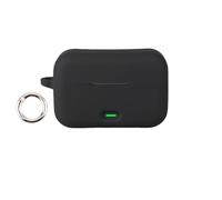 Custodia per auricolari wireless Realme Buds T500 Pro, custodia morbida in silicone compatibile con Realme Buds T500 Pro, antiurto, custodia protettiva (nero)
