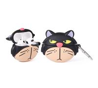 Custodia per auricolari XMBYGY di terza generazione, custodia protettiva in silicone per AirPods 3 con design carino, con portachiavi (LuciferCat)