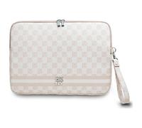 Custodia per auto DKNY da 14" con motivo a scacchi rosa