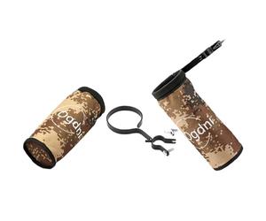 Custodia per bacchette in tessuto Oxford con morsetto per accessori Durevole impermeabile antigraffio Clip a molla antiscivolo Cuscinetti in gomma antiscivolo Fissaggio sicuro Contiene bacchette di