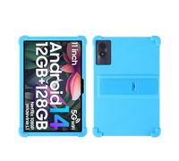 Custodia Per bambini compatibile con Blackview Tab 90 WiFi 2024 10.92'' Supporto regolabile Custodia Per tablet Antiurto Morbido Silicone Funda(Sky Blue)