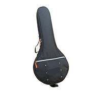 Custodia per banjo Custodia for banjo in tessuto di bue Thi, cinturino doppio, impermeabile, 4 corde, 5, borsa for strumenti, in pelle PU, strumento musicale(Black A)