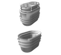 Custodia per Batteria AAA - Con Cappuccio di Bloccaggio