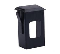 Custodia per batteria da 9 V per pickup EQ-7545R per chitarra acustica, in ABS nero, vano batteria di ricambio