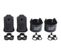 Custodia per batteria Liion da 12 V, confezione da 3 celle compatibile con utensili elettrici portatili e 3 batterie per cacciavite da 10 A con porta di ricarica divisa