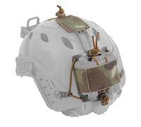 Custodia per Batteria Nvg per Casco Tattico, Sistema di Ritenzione del Casco Regolabile e Rapido, Porta Batteria T con Borsa per Contrappeso(Cp)