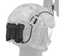 Custodia per Batteria PVS 31 Tactical NVG Dummy, Custodia per Batteria per Casco Tattico NVG Mount Paintball Tiro Caccia(Black)