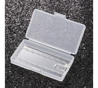 Custodia Per Batterie 3A Trasparente Per Una Facile Visione E Organizzazione