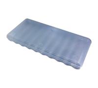 Custodia per batterie, organizzatore di stoccaggio della batteria,Box batteria - Portatile portatile porta stoccaggio custodia container con coperchio per casa