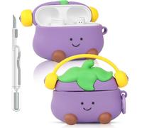 Custodia per Beats Studio Buds/Buds Plus Auricolari | Silicone Protettiva Copertura | con Kit di Pulizia e Moschettino | Disegno Della Pelle Stili Multipli | Caso per Ragazzi Ragazza Adolescente