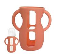 Custodia per biberon, in silicone elastico da 240 ml, anti-goccia, resistente agli urti, in morbido silicone, ideale per la sicurezza del vostro bambino nella vita di tutti i giorni