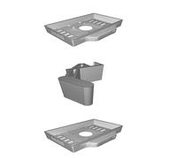 Custodia per Big Tree Tech PiTFT70 Schermo 7 Pollici Raspberry Pi 4B