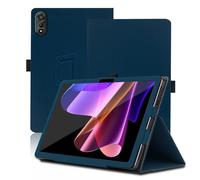 Custodia per Blackview MEGA 2 12 Pollici, Cover Tablet Blackview MEGA 2 Wifi, Copertura Protettiva Pieghevole con Supporto per Matita e Cinturino da Polso, Protezione Completa. (Blu)