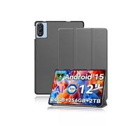 Custodia per Blackview Mega 2 12 Pollici Tablet 2025 Yystao Supporto Sottile Tripla Pieghevole Custodia Protettiva Compatibile con Blackview Tablet Mega 2, Grigio
