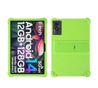 Custodia Per Blackview Tab 90 Wifi - Leggera custodia protettiva antiurto per bambini morbida Silicone Case Cover per Blackview Tab 90 Wifi 11 Inch (Verde)