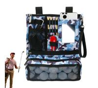 Custodia per borsa per accessori da golf, custodia per oggetti di da golf | Porta valori per la chiave del cellulare dei guanti da maglietta