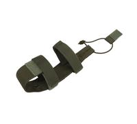 Custodia per bottiglia d'acqua da esterno con cinturino regolabile verde, compatibile con bottiglie da 500 ml a 1 L