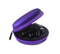 Custodia per bottiglie di olio essenziale - Custodia per trasporto di oli essenziali con 10 scomparti - Organizzatore portatile per bottiglie di oli essenziali da viaggio per borsetta, zaino Jlanda