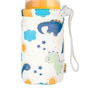 Custodia per bottle - 7 cm Nursery Warmer For Bottles, Insulated Sleeve with Polyester Fiber Lamb Wool, Easy Clean Versatile Fit | Keeps Kids Drinks At Optimals Temperatures
