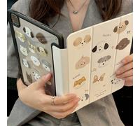 Custodia per cane compatibile con Ipad A16 Air 11 13 M3 2025 Mini 7 A17Pro 2024 Air 11 13 M2 2024 Pro 11 13 M4 2024 Mini 6 Pro 11 7a/8a/9a 10.2 Air 4 Air 5 10.9 10a Pro 12.9 IPad 10.2 7th gen 2019,IPa