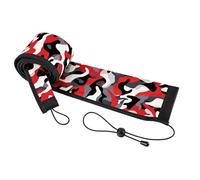 Custodia per canna | Copertura regolabile in neoprene impermeabile per canne, custodia per attrezzi da pesca - adatta per aste da lancio e traina, utilizzata per elfi, costa marina, pelvi e