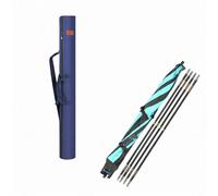 Custodia per canna da pesca, grande capacità, borsa portacanna da pesca,