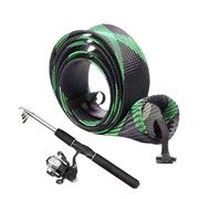 Custodia per canna da pesca, protezione dell'attrezzatura da pesca, custodia rigida per canna casting, per pescatori guide padri mariti competizione acqua salata acqua dolce fiume lago serbatoio